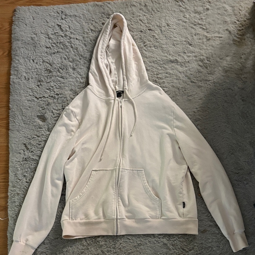 Eddie Bauer Cream Teddy Jacket